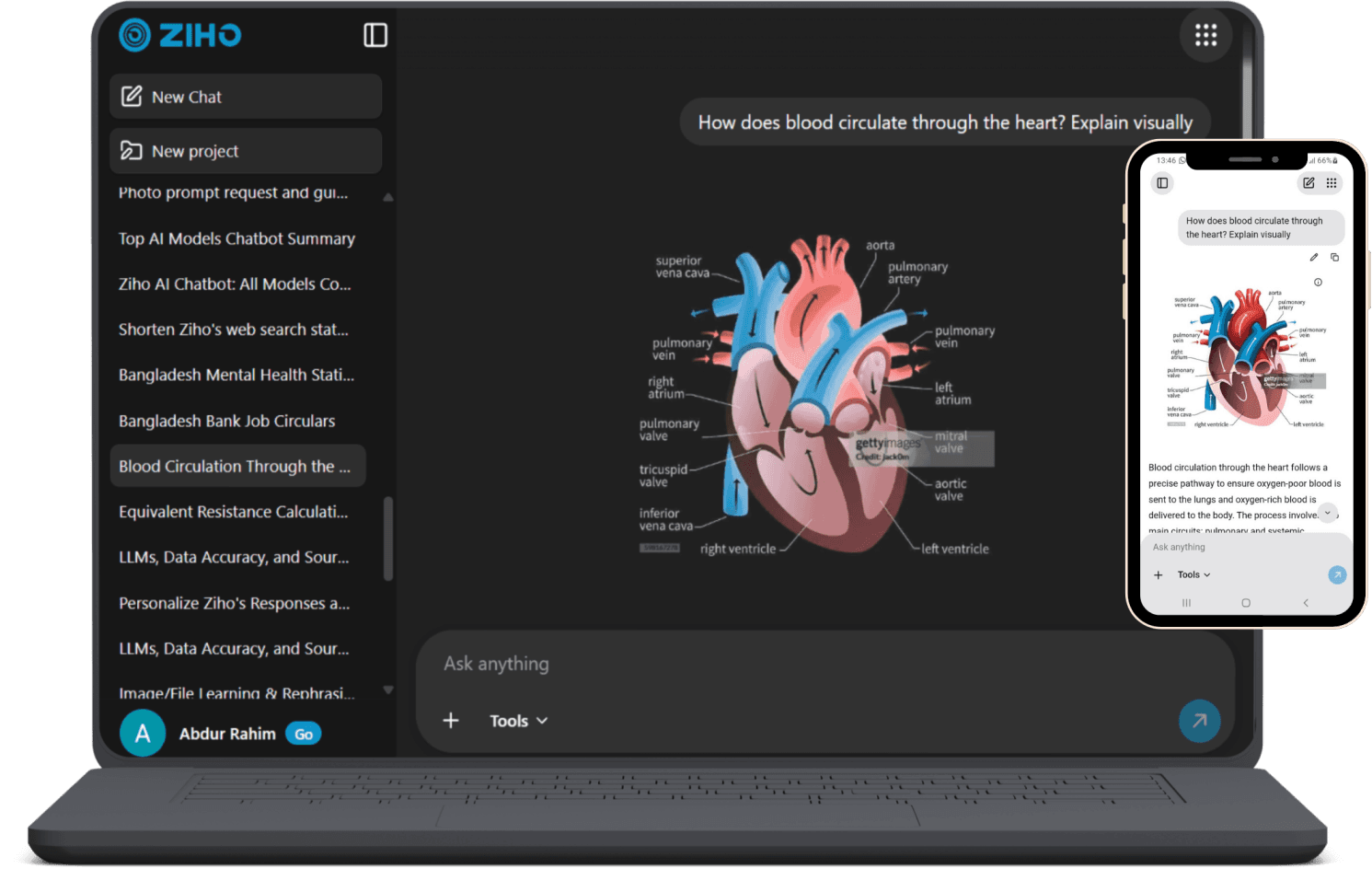 Visual diagrams
clarify complex topics